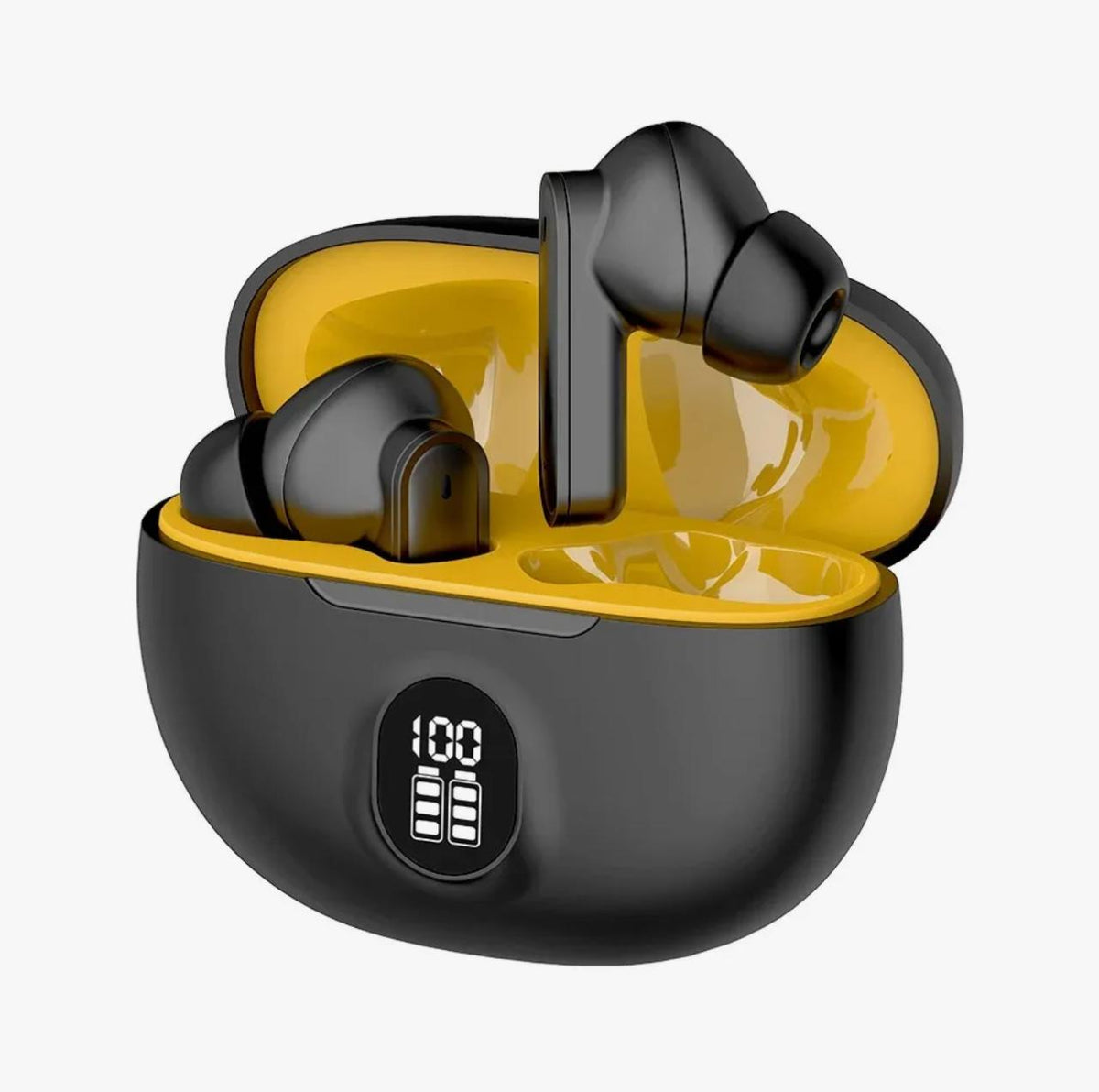 Wireless Earbuds Headphones Bluetooth Earpods Sports Stereo Airbuds Noise Canceling Headphone Microphone Speaker with LED light headphones