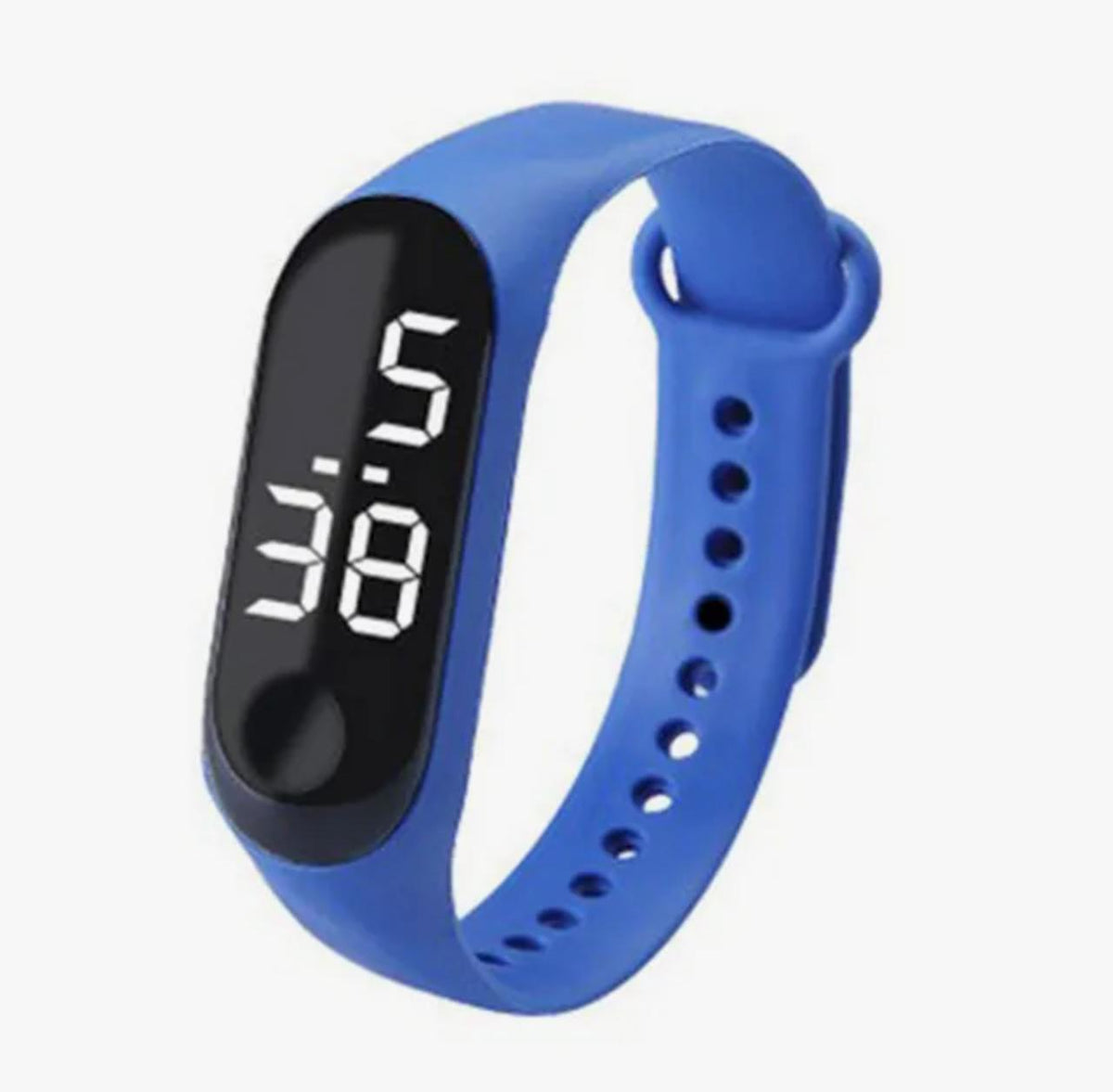 Digital Touch LED M4 Sports Kids Watch, Waterproof, Silicon Strap, Adjustable, Stylish Smart Band for Boys and Girls