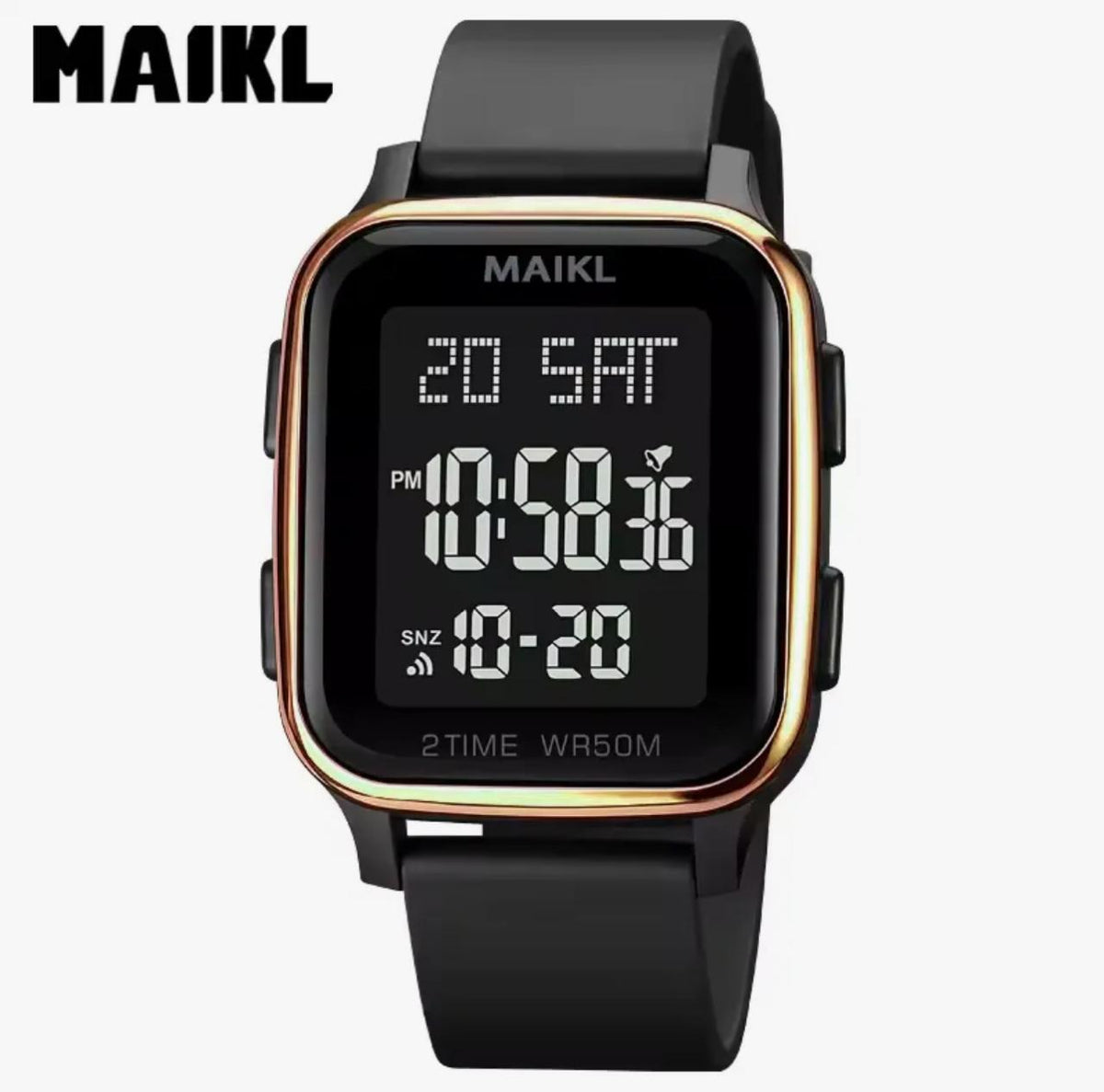 Digital LED Sports Watch for Men & Boys – Waterproof Stylish Casual Wrist Watch with Date & Alarm | Fashion Durable Trendy Digital Watch | Outdoor Electronic Sports Wrist Watch