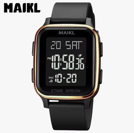 Digital LED Sports Watch for Men & Boys – Waterproof Stylish Casual Wrist Watch with Date & Alarm | Fashion Durable Trendy Digital Watch | Outdoor Electronic Sports Wrist Watch